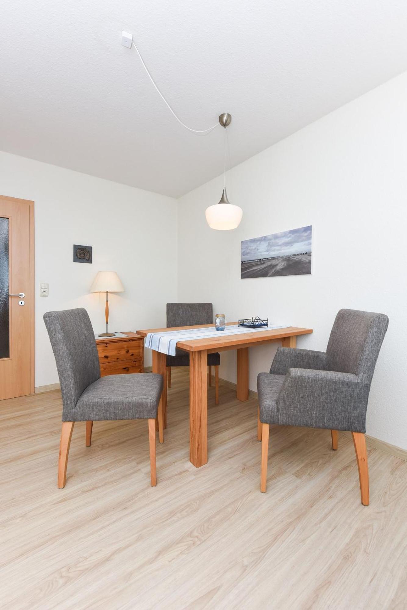 Haus Hafenblick Apartment Bensersiel Luaran gambar