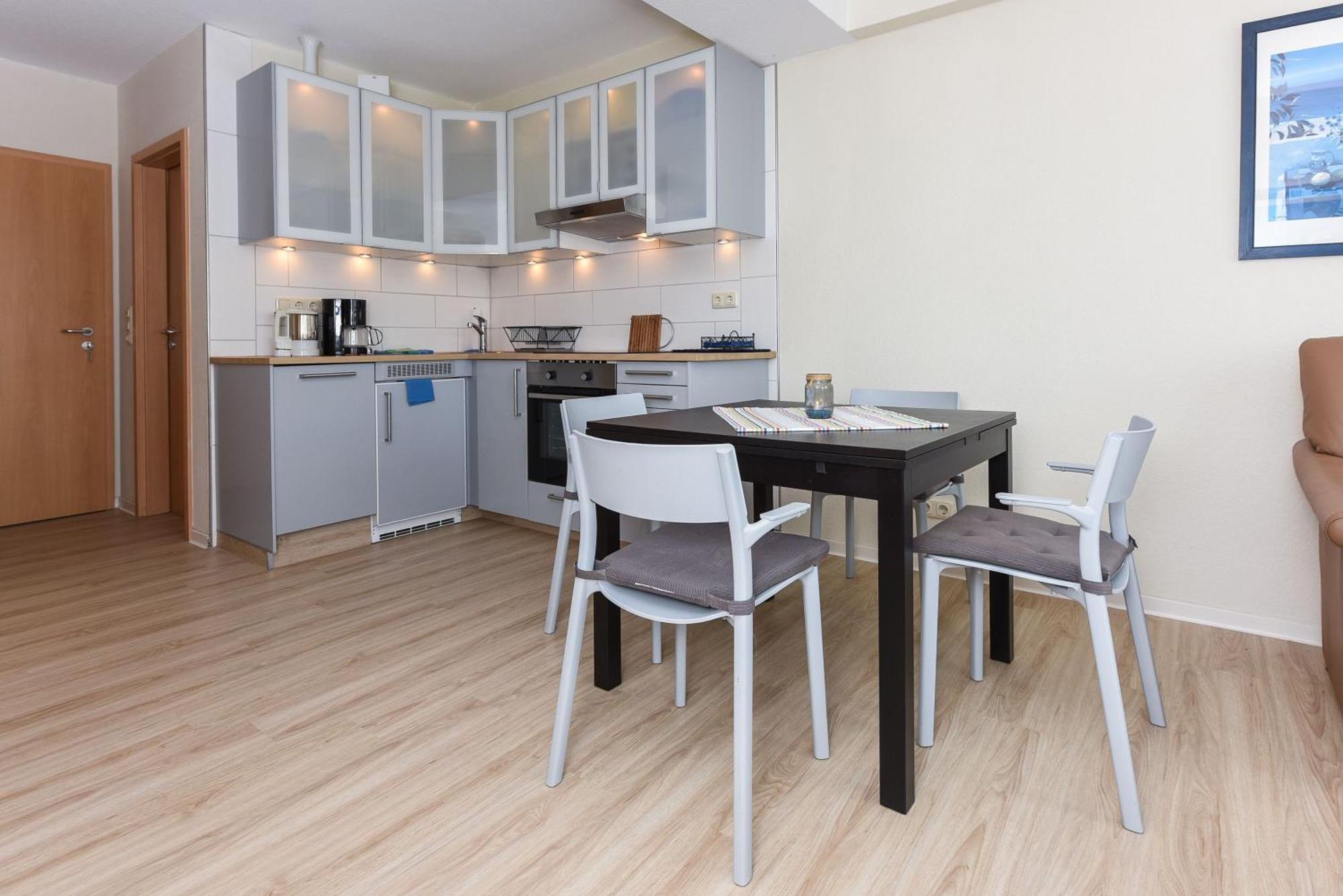 Haus Hafenblick Apartment Bensersiel Luaran gambar